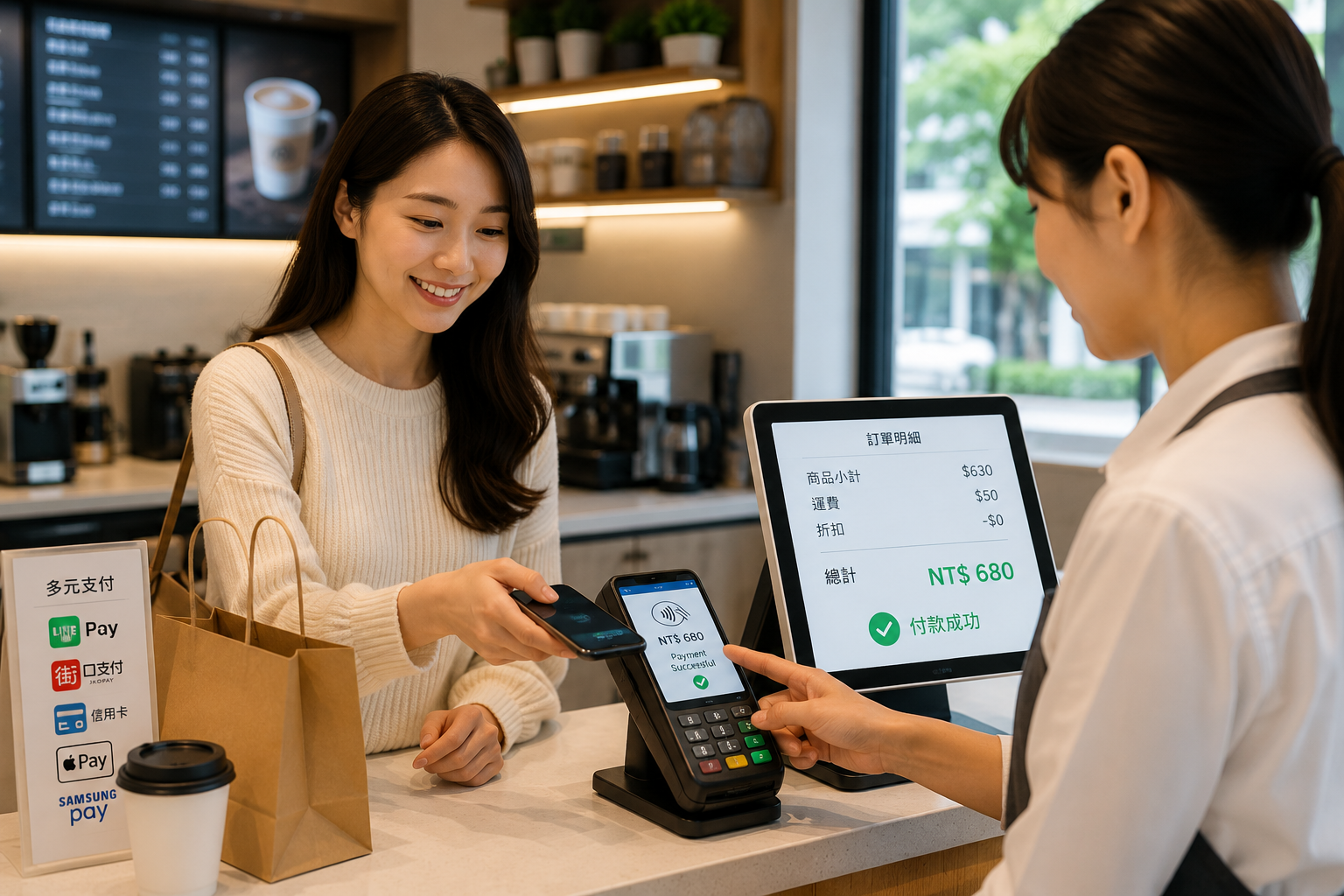 AI 收銀情境